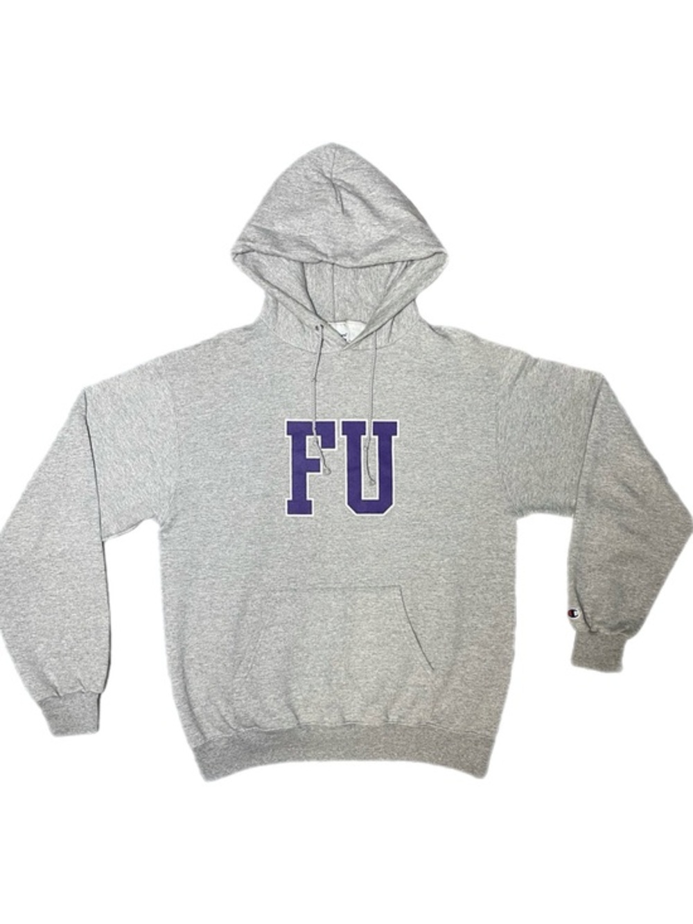 Champion Furman University Gray Hoodie